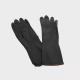 Black Heavy Rubber nitrile chemical gloves Resistant To Acid And Alkali