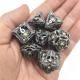 Polyhedral Dice Edge Resin  Gemstone Translucent  Hand Carved Durable For Savage World