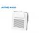 ABS Ceiling Mounted Ventilation Fan And Light Combo , Bathroom Ceiling Exhaust Fan With Light