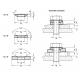 Female Dished Stainless Steel Spherical Washers A4 DIN 6319 Form D