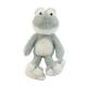 Creative Fluffy Soft Frog Stuffed Animal Gift Toy Hand Craft Green Plush Frog Toy ODM OEM