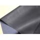 Black Embossed Faux Leather Fabric , Embossed Garment PU Synthetic Leather