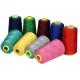 30S/3 100% Dyed Polyester Spun Sewing Thread For Geotectile Garment Accessories