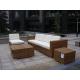  7pcs PE wicker garden furniture