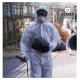 Fire Retardant ISO13485 Disposable Paint Protective Coveralls Single Use Overalls