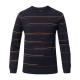Pure Cashmere Men's Winter Knit Pullover Sweaters Business Style OEM Service