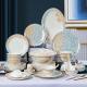 Medium Ceramic Dinnerware Set For Home Restaurant Use Classic Look
