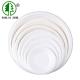 Biodegradable Disposable Dinnerware Sugarcane Bagasse Pulp White Plates