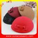 Hot sale Fashion 100% Australia wool felt ladies beret hats ,Red beret  hats with adjustable band
