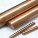 Bronze red pure copper alloy round square rectangularrod bar high quality metal rod in stock