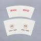 Offset Printing Food Grade PE Coated Paper Cup Fan 210gsm High Stiffness