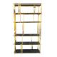 Decorative Modern  Stainless Steel Shelf Rack Easy To Assembly