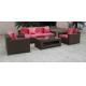 4pcs garden rattan sofa furniture
