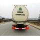 3 Axles Bulk Powder Tankers Cement Trailer Truck Loading Capacity 30 Ton - 100 Ton