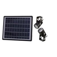 50 Lumens Metal Solar Powered Outside Wall Lights 5W Dusk To Dawn