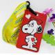 Customized Students Cartoon 3d Snoopy Meal Card Holder / ID Tag / Travel Tag