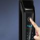 Aluminum Fingerprint Digital Door Lock Keyless Smart Door Lock With Handle