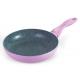 2mm APEO Free 4lay Marble Coating Non Stick Frying Pans