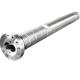 HRC55-62 Bimetallic Screw Barrel With Tungsten Alloy Treatment