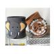 Washable Lion Pattern Felt Storage Boxes Easy Using With EN71 Certification