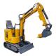 1000kg Mini Excavator for Easy Operation in Garden and Orchard Maintenance