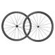 25mm Width 50mm Depth Road Bike Tubeless Carbon Wheel Set 38C-25-R7 and Customization