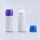 30ml Roll On Deodorant Containers Plastic Purple Cap Empty Roller Bottle