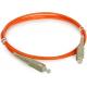 MM SC to SC 62.5 / 125 μm Fiber Optic Patch Cord Simplex for Optical Networks