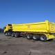 60tons Tipping Tipper Rear Semi Dump Trailer Capacity for Smooth and Stable Transport