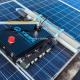Water Pipe and Battery Equipped Solar Panel Cleaning Robot with 24V Operating Voltage