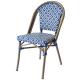 Strong Bent Rattan Frame Durable Stackable Restaurant Chairs