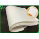 70GSM Natural Virgin White Kraft Paper Roll With FSC Certification
