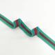 Free sample manufacturer custom logo width 4cm glitter colorful stripe elastic bands soft belt