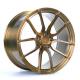 Deep Concave Forged Custom Rims Wheels 21x13J Brushed Bronze Monoblock