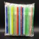 0.6*23cm Colorful Plastic Drinking Straws For Boba Shops