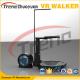 Black 800 Watt 9D Virtual Reality Treadmill / Shooting Battle Games