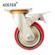 500kg Load Capacity Heavy Duty Rion Core Caster Wheel with Durable PU Wheel Material
