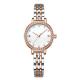 Sapphire Glass Women'S Luxury Diamond Watches Stainless Steel Strap Alloy Case