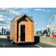 AU/US/NZ Standard Prefabricated Light Steel Tiny House On Wheels With Trailer