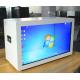 Windows Transparent LCD Touch Screen , LCD Advertising Display SD Card