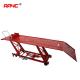 Pneumatic Motorcycle Air Powered Scissor Lift 10 Ft 20 Feet 25 Ft