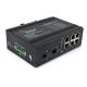 6 Port 10 100 Ethernet Switch 2 SC Port Unmanager High Performance