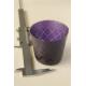 Purple LDPE Nursery Plant Pots Round For Greenhouse