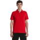 Short Sleeve Cotton Knit Company Logo Polo Shirts At Right Chest And Left Chest