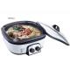 1200W Electric Multi Cooker , Stainless Steel Multi Cooker Brushed Stainless Steel Exterior