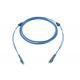 OM3 OM4 Duplex Armored Fiber Patch Cord for FTTH Cable / Area Network