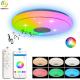 Modern Smartphone Bluetooth Control Music Acrylic Ceiling Lamp 60 Watt