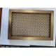 Decorative Copper Mesh Customized Crimped Brass Wire Mesh Wire Mesh Gill