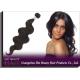 Remy 100G Indian Virgin Human Hair Extensions Body Wave Natural Black