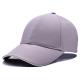 Blank Six Panel Baseball Cap With Middle Crown Polyester 4 Matching Fabric Color Eyelet Custom Logo